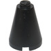 LEGO Black Cone 2 x 2 x 2 (Solid Stud)