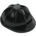 LEGO Black Construction Helmet with Brim (3833)