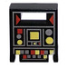 LEGO Zwart Container Doos 2 x 2 x 2 Deur met Sleuf met Blacktron Control Paneel (4346)