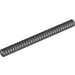 LEGO Black Corrugated Hose 8.8 cm (11 Studs) (23003 / 71986)