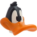LEGO Black Daffy Duck Head
