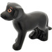 LEGO Black Dog (Standing) with Eyes and White Nose (6201 / 83939)