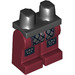 LEGO Schwarz Dogpound Minifigure Hüften und Beine (3815 / 13473)