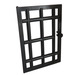 LEGO Negro Puerta 1 x 6 x 7 con Bars (4611)