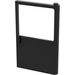LEGO Noir Porte 1 x 6 x 8 Droite avec Fenêtre (30074)