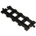 LEGO Black Duplo Train Track Straight 4 x 11