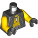 LEGO Black Eyezor Minifig Torso (973 / 76382)