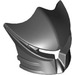 LEGO Black Fanciful Visor with Angular Top and Ridges (48489 / 56477)