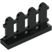 LEGO Svart Gjerde 1 x 4 x 2 Picket (33303)