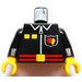 LEGO Black Fire Captain Torso (973)