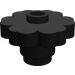 LEGO Noir Fleur 2 x 2 avec goujon ouvert (4728 / 30657)