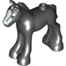 LEGO Negro Foal con Azul Ojos y Blanco Raya (11241 / 66501)