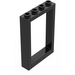 LEGO Black Frame 1 x 4 x 5 with Hollow Studs (2493)