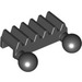 LEGO Schwarz Ausrüstung Rack mit Zwei Ball Joints (6574)
