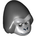 LEGO Black Gorilla Head Cover (15161 / 93366)