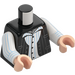 LEGO Black Griphook with Black Waistcoat Minifig Torso (973 / 76382)