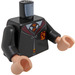 LEGO Black Gryffindor Minifig Torso (973 / 76382)