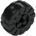 LEGO Black Hard Plastic Wheel Ø36 (3486)