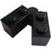 LEGO Black Hinge Brick 1 x 4 Swivel