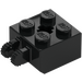 LEGO Black Hinge Brick 2 x 2 with Dual Fingers (40902 / 53029)