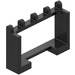 LEGO Black Hinge Car Roof Holder 1 x 4 x 2 (4214)