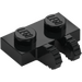 LEGO Black Hinge Plate 1 x 2 with Dual Fingers (50340 / 60471)