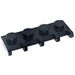 LEGO Black Hinge Plate 1 x 4 with Fingers (4315)