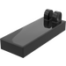 LEGO Black Hinge Tile 1 x 2 with 2 Stubs (4531)