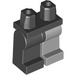 LEGO Black Hips with Medium Stone Left Leg and Black Right Leg (73200)