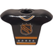 LEGO Zwart Hockey Player Jersey met NHL logo en 3 (47577)