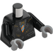 LEGO Schwarz Horn Demon Minifigur Torso (973 / 76382)