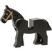 LEGO Black Horse with Dark Tan Bridle (75998)