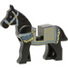 LEGO Schwarz Pferd mit Persian Blanket (75998)