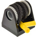 LEGO Černá Hose Reel 2 x 2 Holder with String and Yellow Hose Nozzle