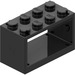 LEGO Nero Tubo Reel 2 x 4 x 2 Supporto (4209)