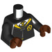 LEGO Zwart Hufflepuff Student Minifiguur Torso (973 / 76382)