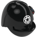 LEGO Black Imperial Gunner Helmet with White Crest (39459)