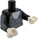 LEGO Negro Jack Skellington Minifigura Torso (973 / 88585)