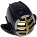 LEGO Schwarz Kendo Helm mit Gold Gitter und Weiß Trim (98130)