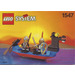 LEGO Zwart Knights Boat 1547