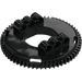 LEGO Black Large Turntable Top with 60 Teeth (Bevelled Teeth) (18938)