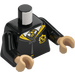 LEGO Schwarz Leanne Torso (973 / 76382)