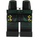 LEGO Black Lloyd - Black and Green Kimono Legs (3815)