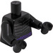 LEGO Noir Lord Garmadon Torse avec Ribs et Purple Sash (76382 / 88585)