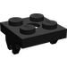 LEGO Black Magnet Holder Plate 2 x 2 Bottom (30159)