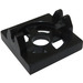 LEGO Black Magnet Holder Tile 2 x 2 with Short Arms