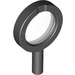 LEGO Black Magnifying Glass with Thick Frame and Solid Handle (10830)
