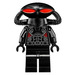 LEGO Schwarz Manta mit Schwarz Helm Minifigur