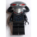 LEGO Nero Manta con Argento Casco  Minifigure