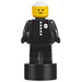 LEGO Svart Minifigur Statuette med Classic Politimann (12685)